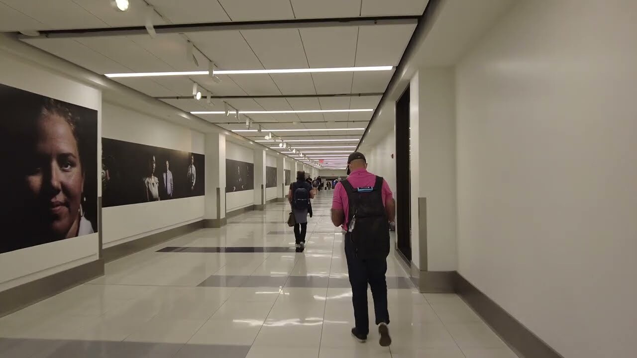 Video thumbnail for Los Angeles Airport Arrival - LAX Connection Flight