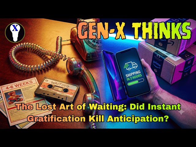 Video thumbnail for The Lost Art of Waiting: Did Instant Gratification Kill Anticipation?