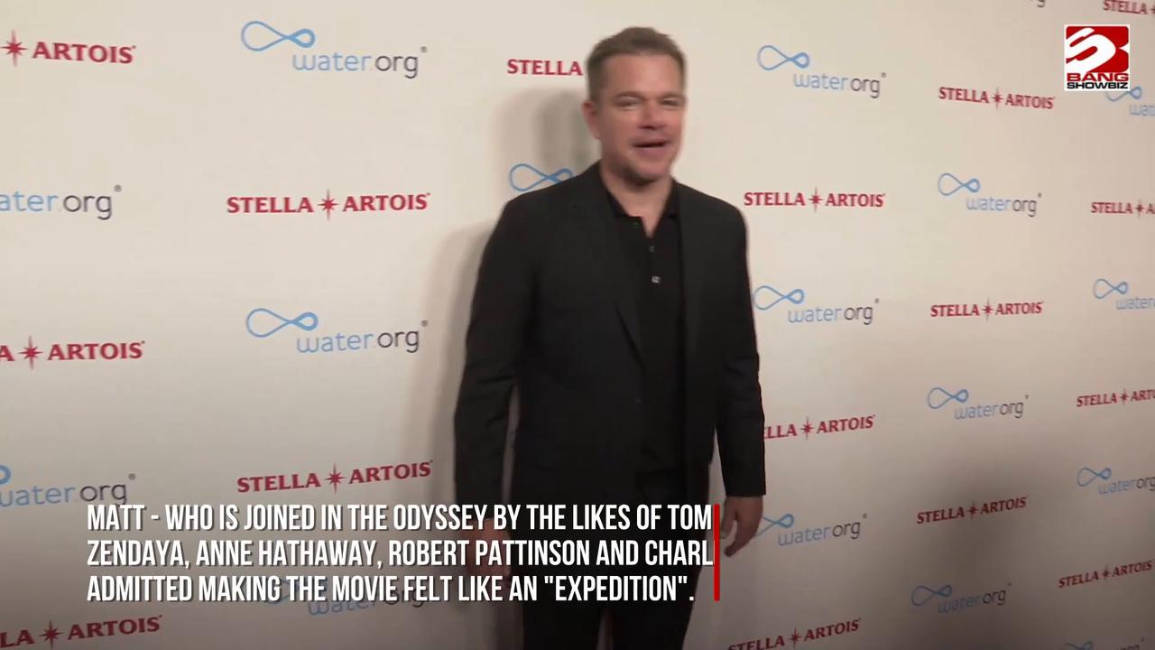 Video thumbnail for Matt Damon didn't receive any special treatment on The Odyssey