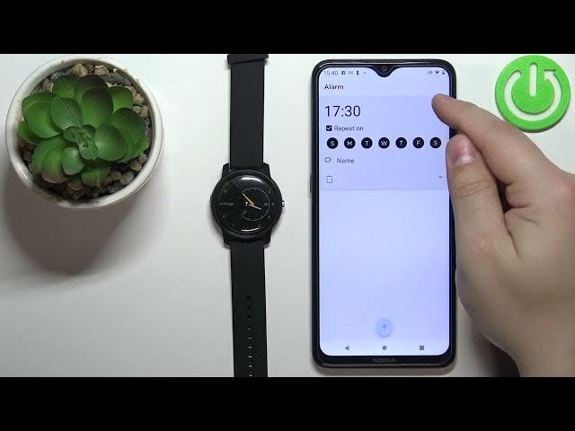 Video thumbnail for How to Set Up Alarm Clock on Withings Move - Set Alarm