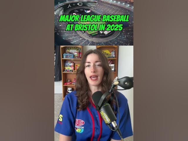 Video thumbnail for Major League Baseball to Host Game at Bristol Motor Speedway in 2025