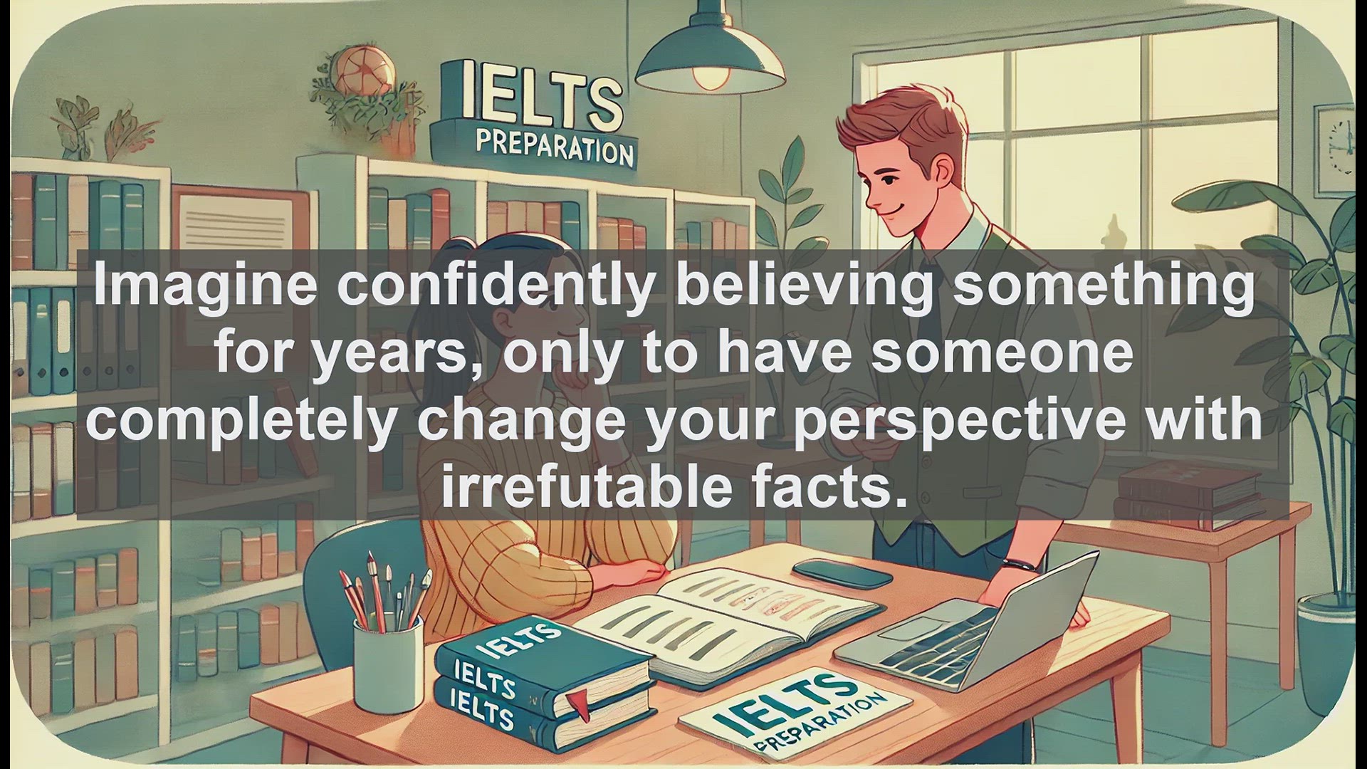 'Video thumbnail for 2000 Must Know IELTS 9.0 Vocabulary - Disabuse: Correcting Misconceptions with Facts'