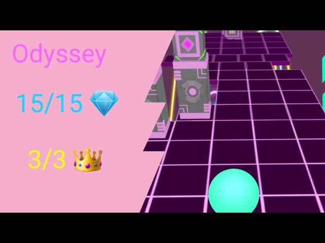 Video thumbnail for Rolling Sky Remake 1.3.0r OdysseyV3 15/15 💎 3/3 👑