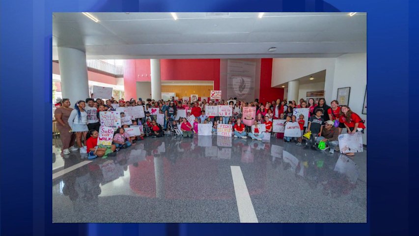 Video thumbnail for Jersey Proud: Camden community walks to raise awareness for sickle cell disease