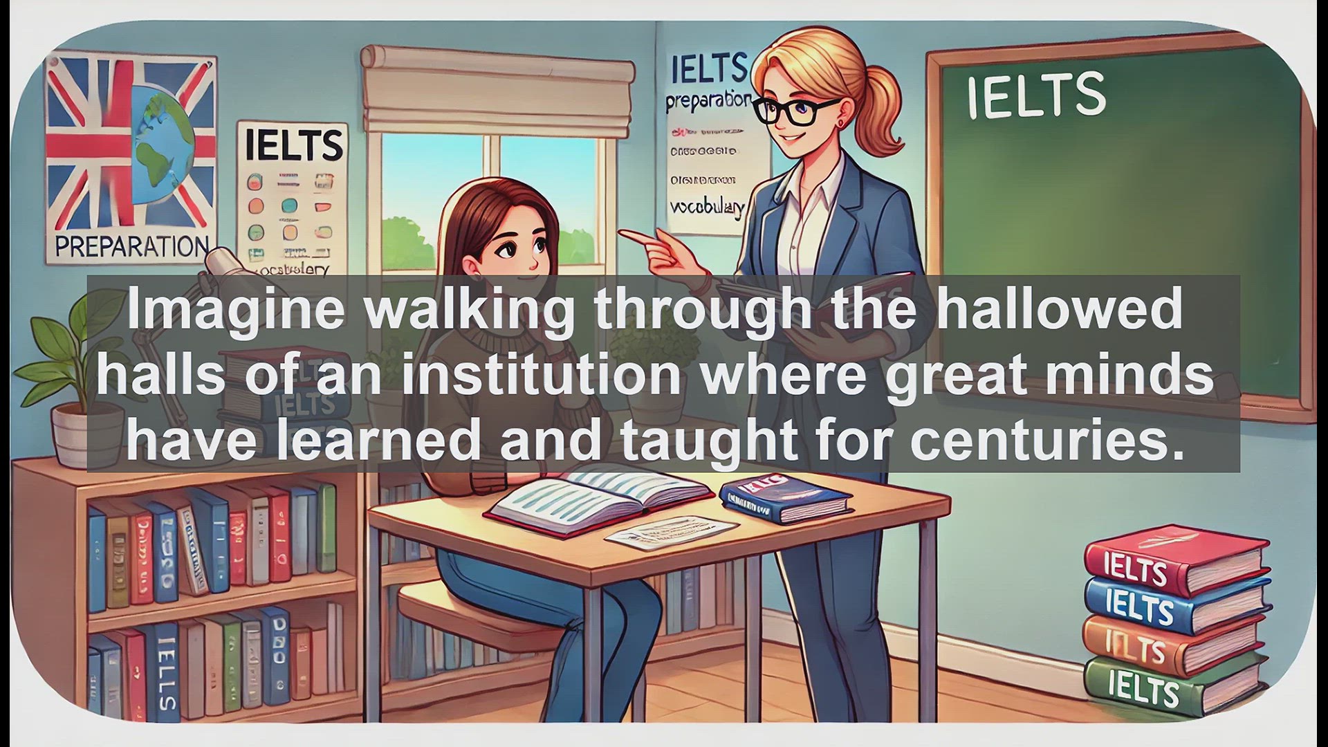 'Video thumbnail for 5000 Must Know IELTS 8.0 Vocabulary - Academy: From Ancient Greece to Modern Education'