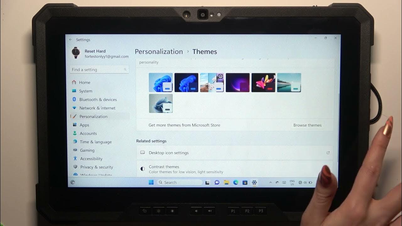 Video thumbnail for How to Change Device Theme on DELL RUGGED 7220 – Set Up Device Theme