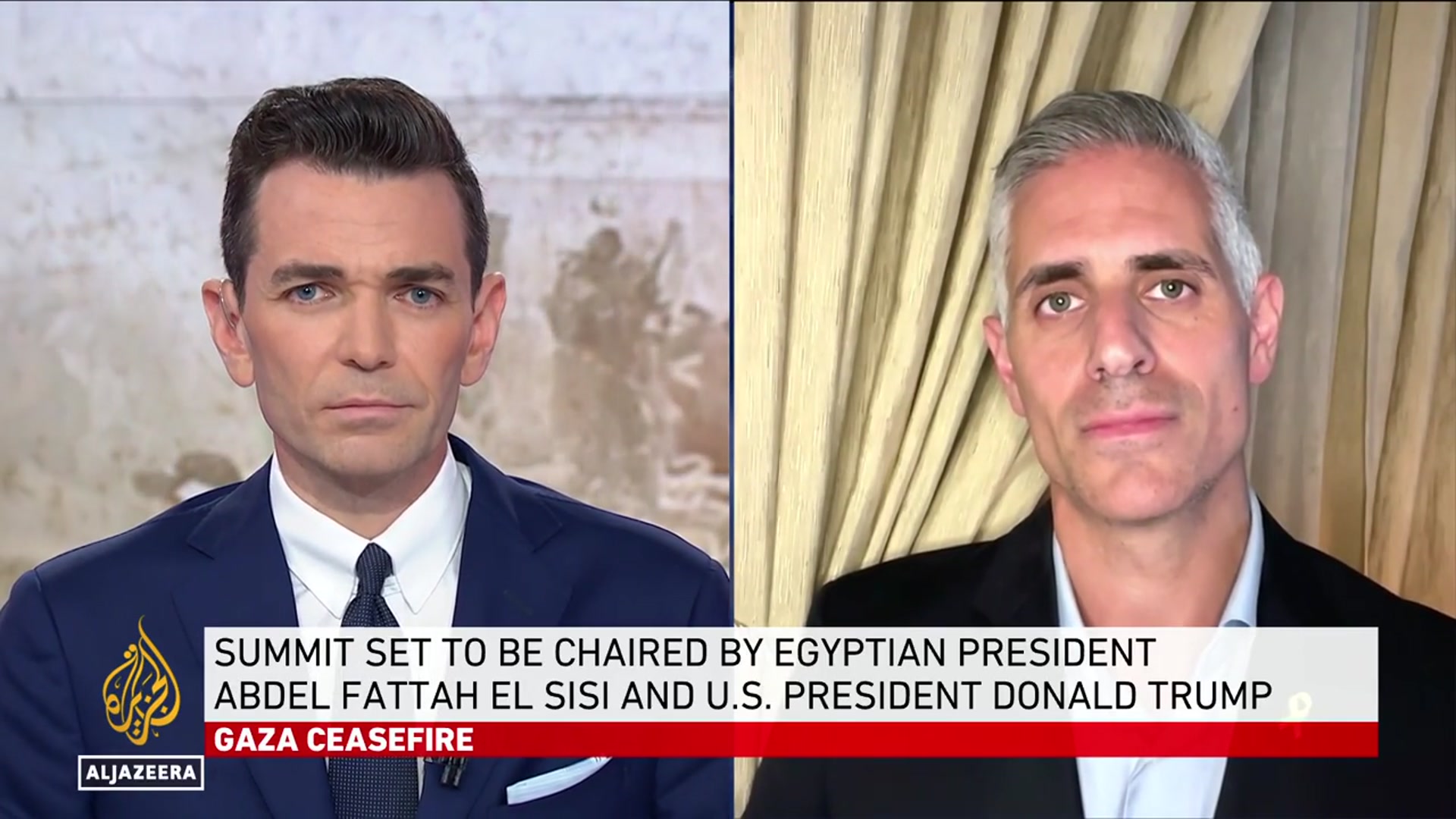 'Video thumbnail for Peace is only possible once Hamas exits the scene and Gaza is demilitarised: Israeli commentator'