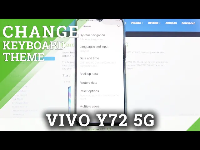 Video thumbnail for How to Change Keyboard Theme in VIVO Y72 5G – Keyboard Personalization