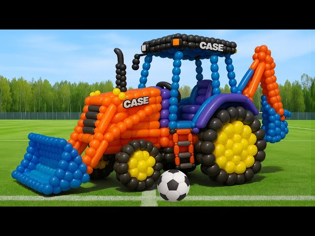 Video thumbnail for The mascot vibrato assistant JCB placed on the football field is popular, co-produced, and creative
