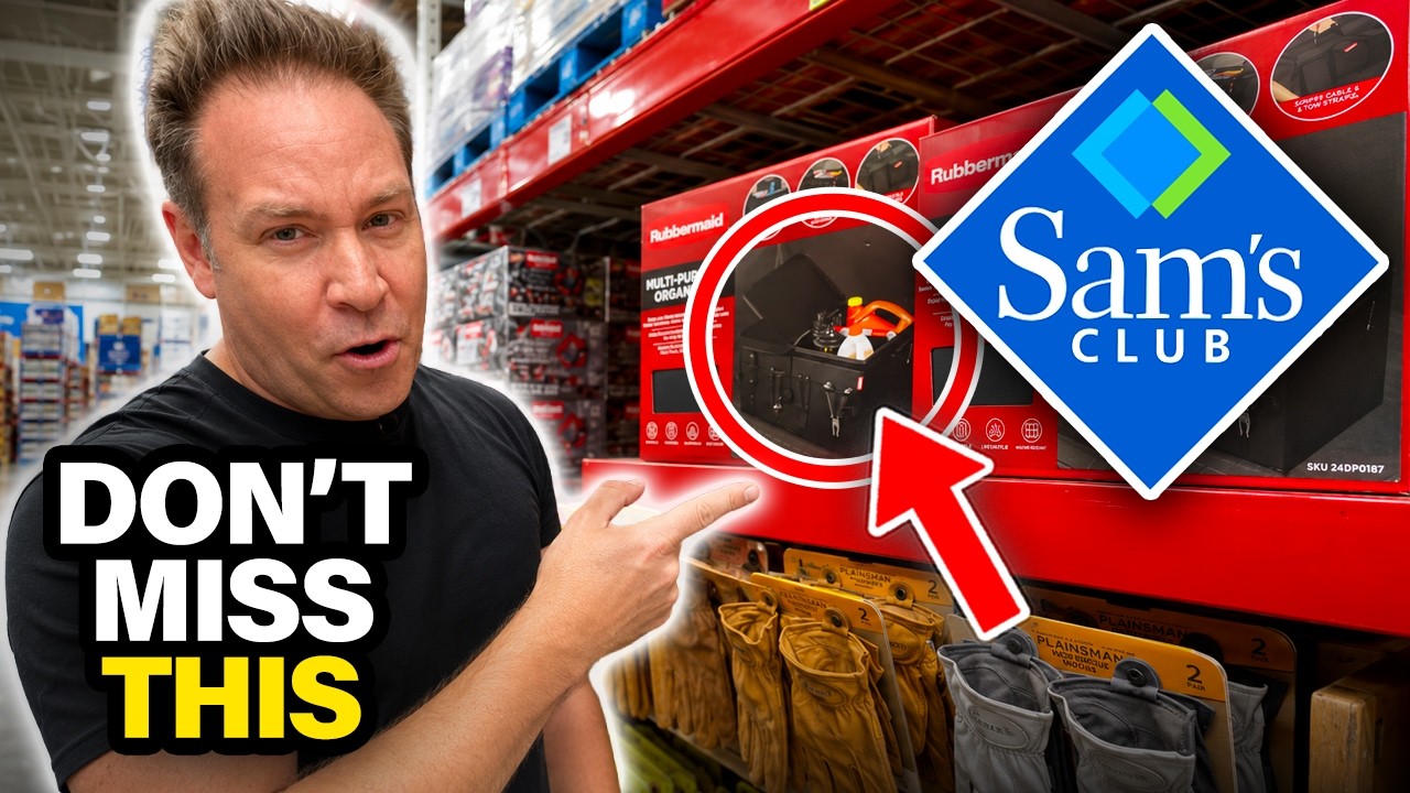 Video thumbnail for SAM'S CLUB Just ADDED 10 NEW Items That'll SELL OUT Fast — 3 Are a TRAP (June 2026)