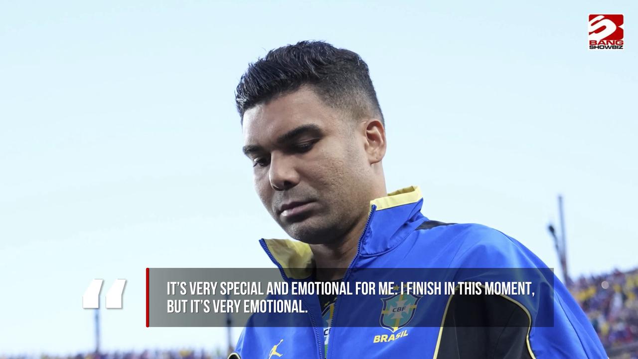 Video thumbnail for Casemiro bids farewell to Manchester United