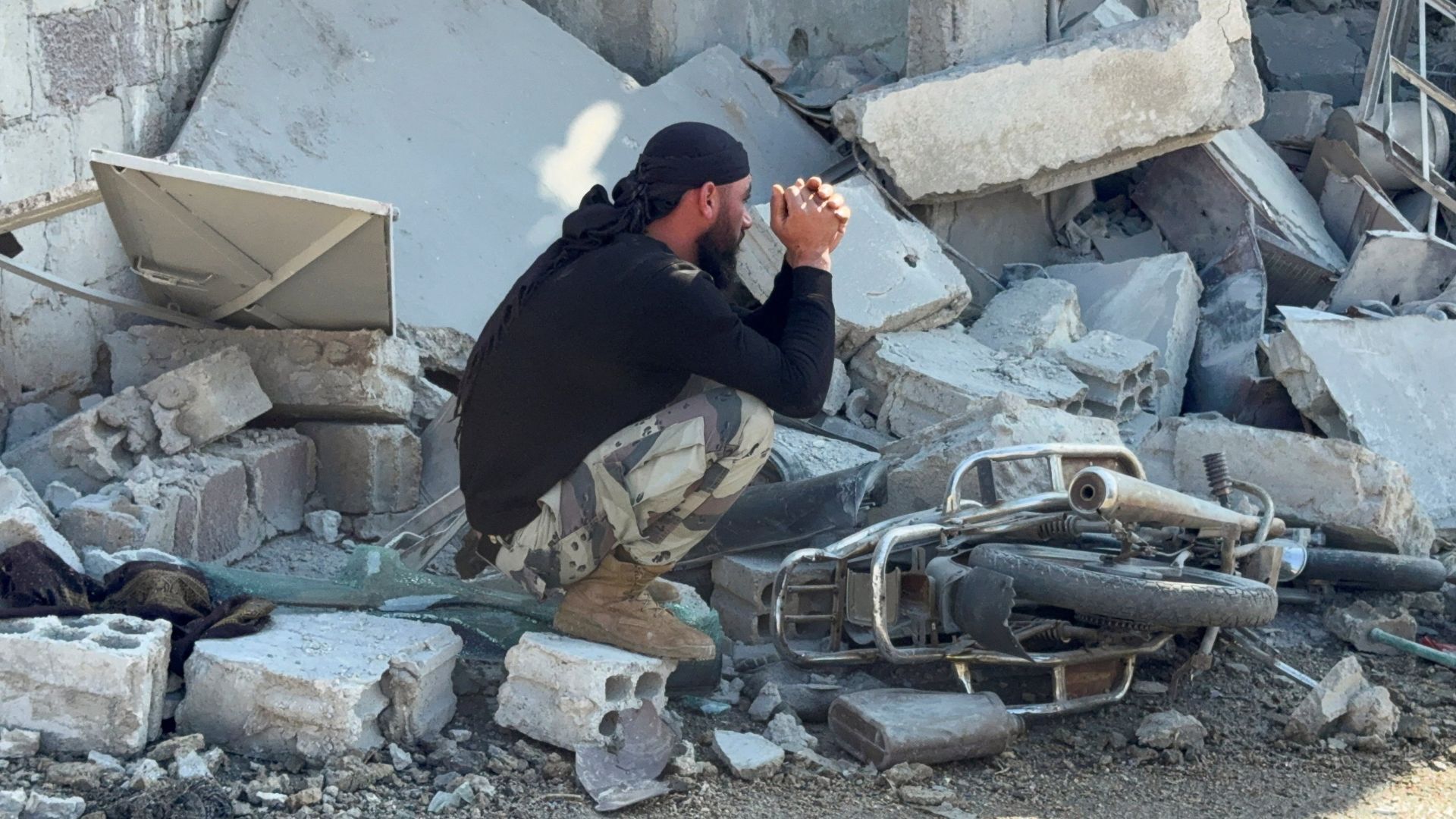 Video thumbnail for Syrian village in mourning after Israeli raid killed 13 people, including two children