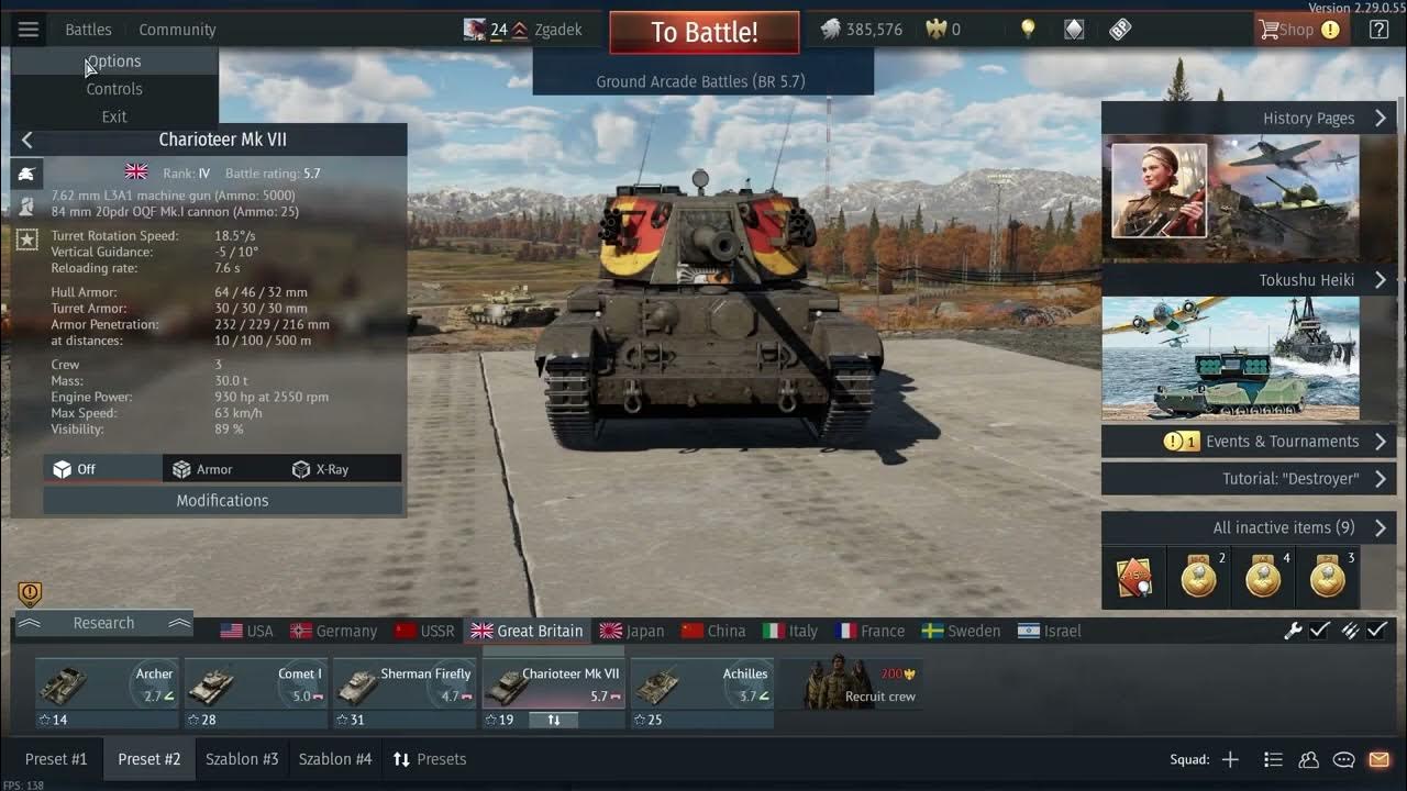 Video thumbnail for How To Change Aircraft Gun Targeting Distance In War Thunder