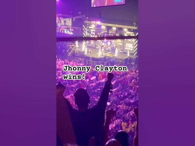 Video thumbnail for Van veen vs jhonny Clayton/darts premier league