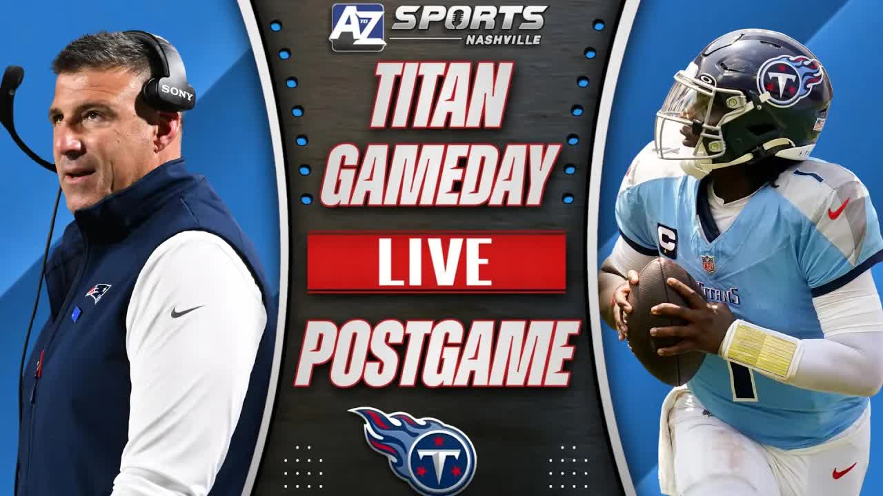 Video thumbnail for a to z sports nashville: titans-patriots postgame: cam ward & defense implode in blowout loss to vrabel, titans analysis