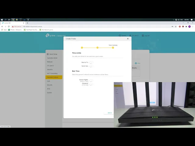 Video thumbnail for TP LINK Archer C80 parental control