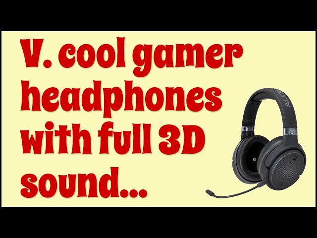 Video thumbnail for Audeze MOBIUS Immersive 3D Audio Headset -- REVIEW