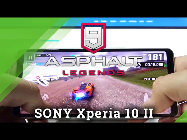 Video thumbnail for Asphalt 9 Performance Test on Sony Xperia 10 II - Gameplay