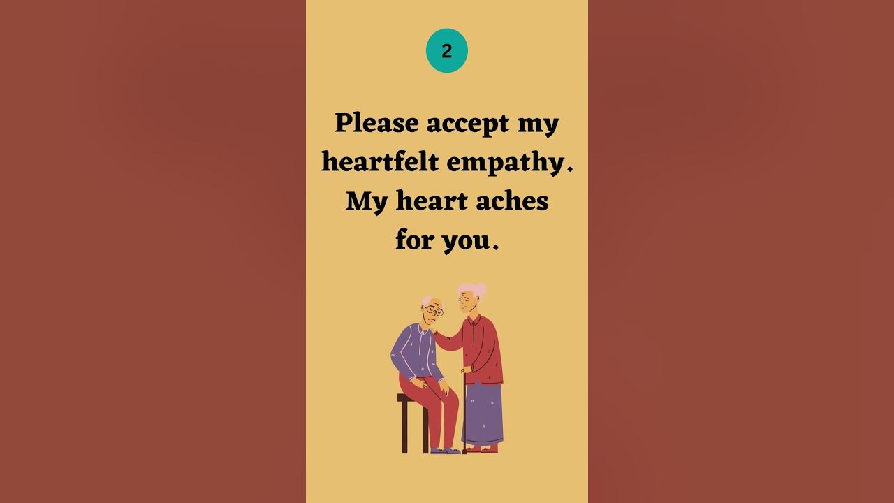 'Video thumbnail for General Condolence Expressions Part 2'