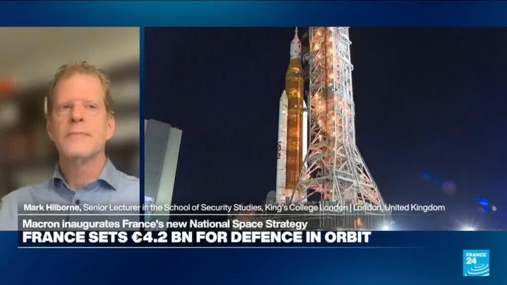 Video thumbnail for 'As we rely more on space, any attack on space will fundamentally impact what we do'