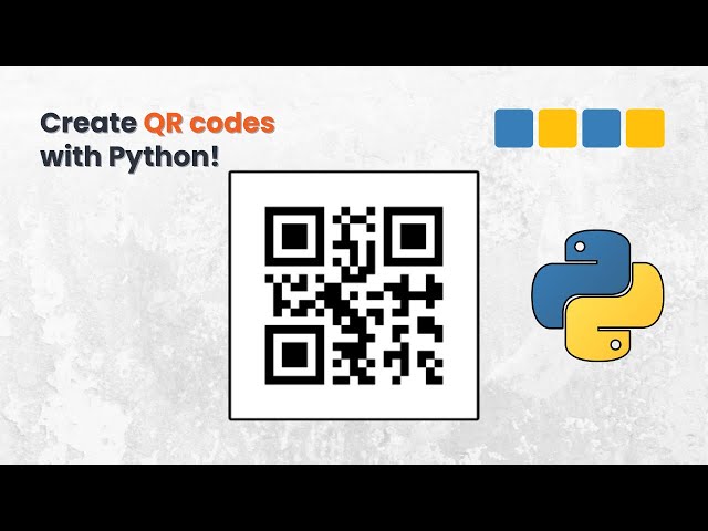 Video thumbnail for How to Generate & Display QR Codes in Python