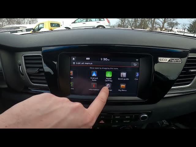 Video thumbnail for How to Adjust Screen Display Menu in Kia Niro I ( 2016 – 2022 ) | Display Organization