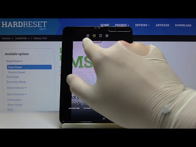 Video thumbnail for How to Set Up Camera Aspect Ratio in SAMSUNG Galaxy Fold – Camera Options