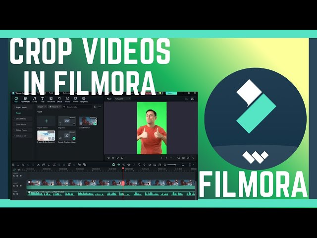 Video thumbnail for How To Crop Videos In Wondershare Filmora