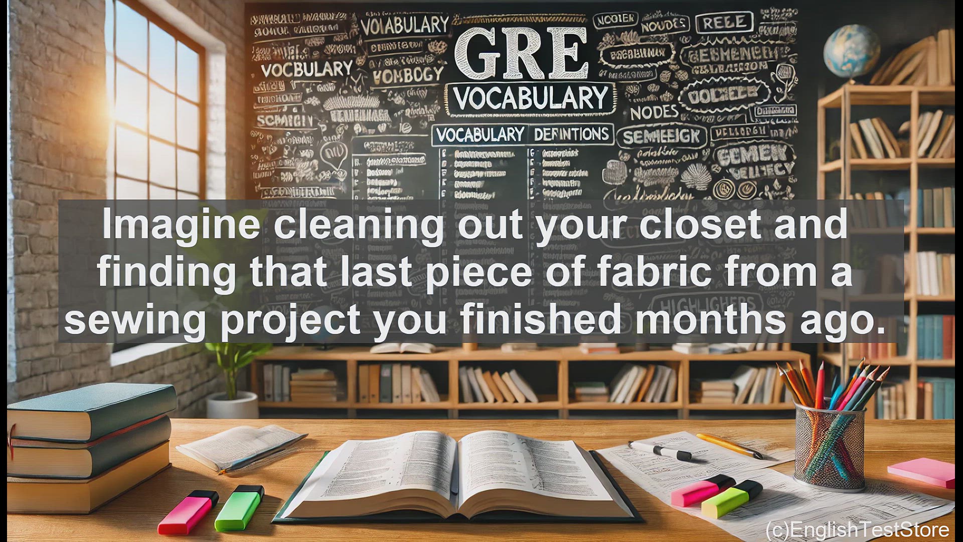 'Video thumbnail for GRE Vocabulary Lesson: Exploring the Meaning and Use of 'Remnant''