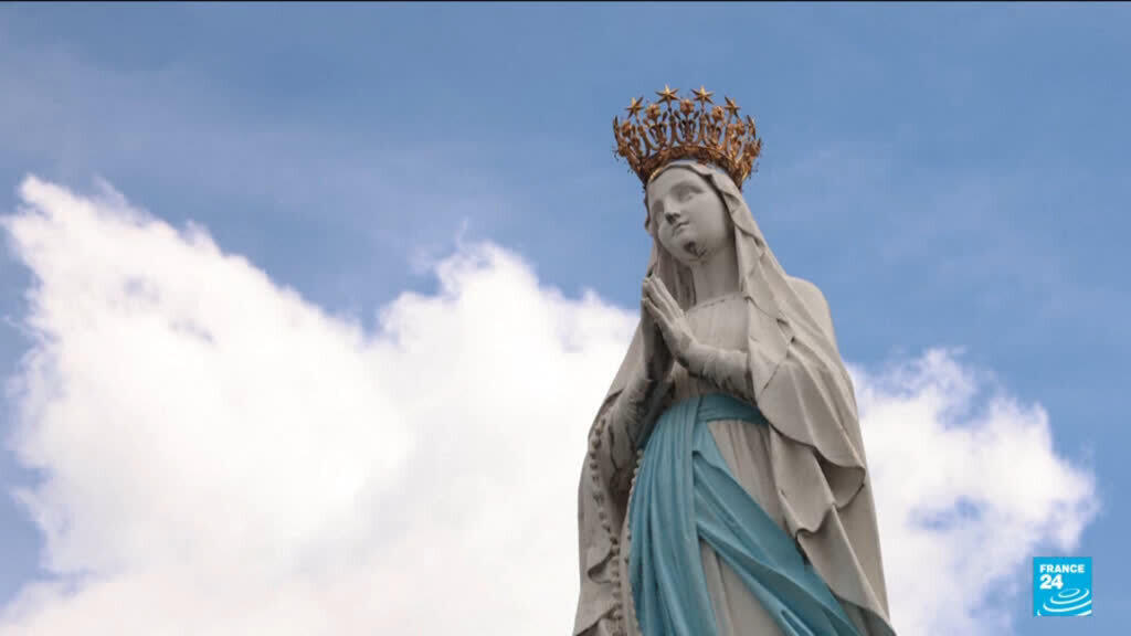 Video thumbnail for Pope Leo visits Lourdes pilgrimage site