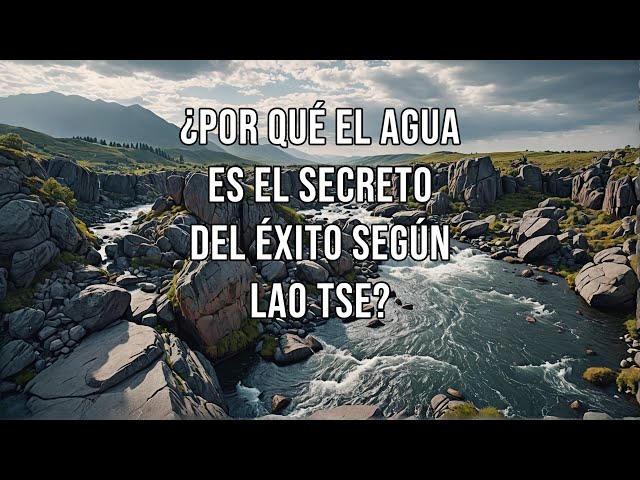 Video thumbnail for Por que el agua es el secreto del éxito según Lao Tse