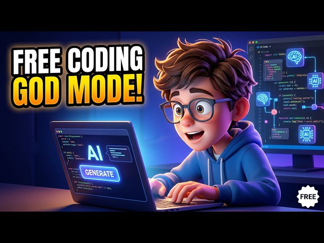 Video thumbnail for This FREE AI Coding Tool Is a Game-Changer for Developers! 💻