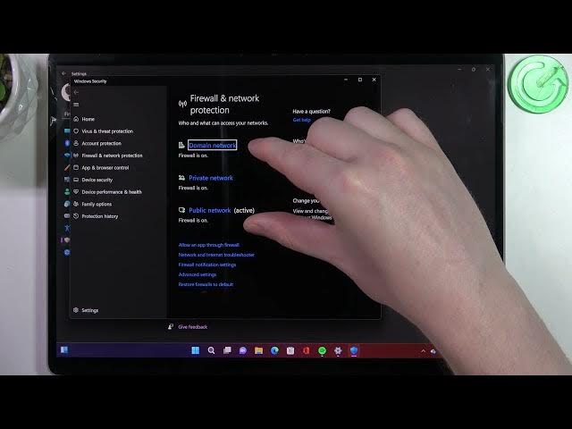 Video thumbnail for How To Enable & Disable Windows Defender Firewall On Microsoft Surface Pro 9