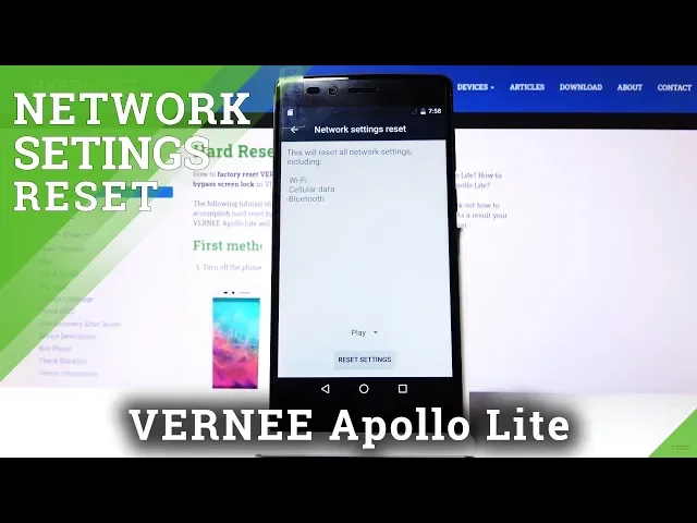 Video thumbnail for How to Reset Network Settings in Vernee Apollo Lite – Restore Network