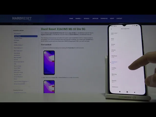 Video thumbnail for Xiaomi Mi 10 Lite 5G Alarm Sounds Review
