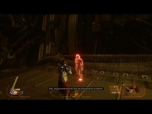 Video thumbnail for Saros - Biome 4 Blighted Marsh: Nitya's Holocache "You're Not Dead I Know It" | PS5 Pro