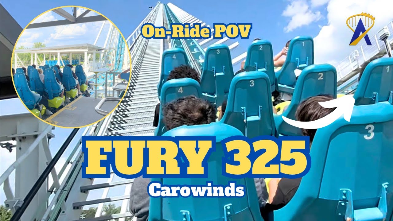 Video thumbnail for Fury 325 POV and Overview From Carowinds
