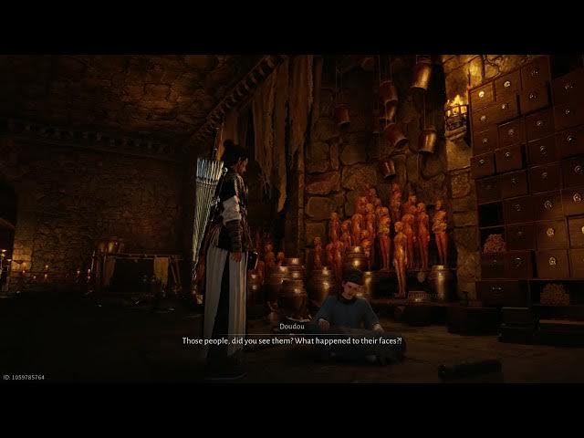 Video thumbnail for Where Winds Meet - Lost Chapter Still Shore: Talk To Poudou "Those People Botched The Face Change"