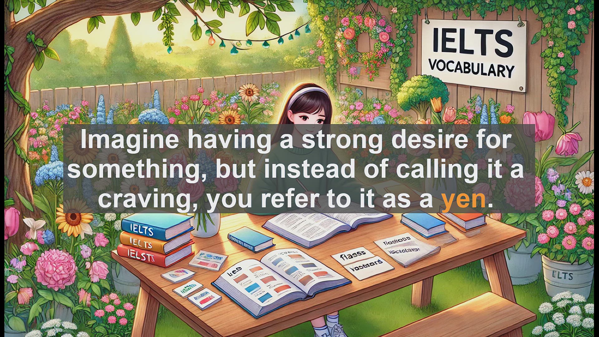 'Video thumbnail for 2000 Must Know IELTS 9.0 Vocabulary - Mastering 'Yen': Boost Your IELTS Vocabulary for Band 9.0'