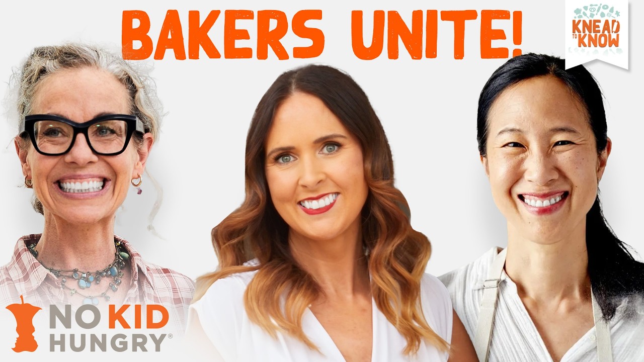 Video thumbnail for Celebrity Bakers Unite feat. Zoë François, Joanne Chang, & More | Knead To Know + @NoKidHungry