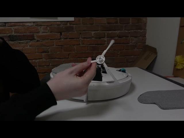 Video thumbnail for How to Instal Rotating Side Brush on Viomi SE Robot Vacuum Cleaner - Viomi Vacuum Maintenance Guide