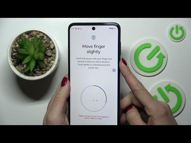 Video thumbnail for How to Register and Add a Fingerprint on the MOTOROLA Moto G53