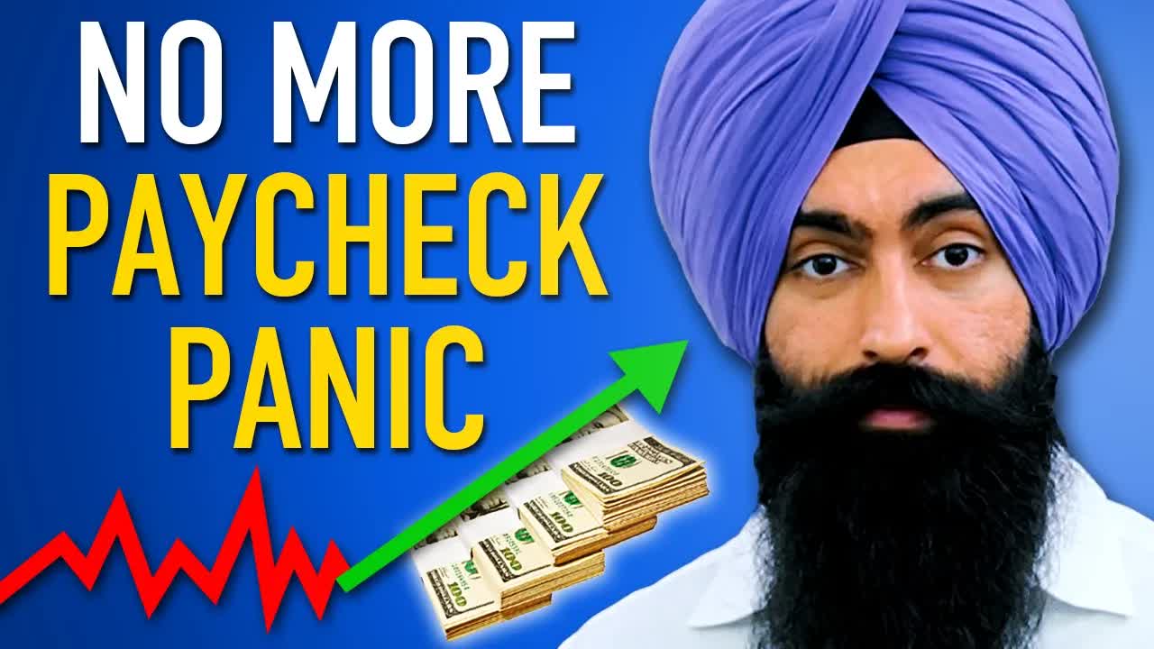 Video thumbnail for Minority Mindset: stop living paycheck to paycheck: master your spending, saving, & investing