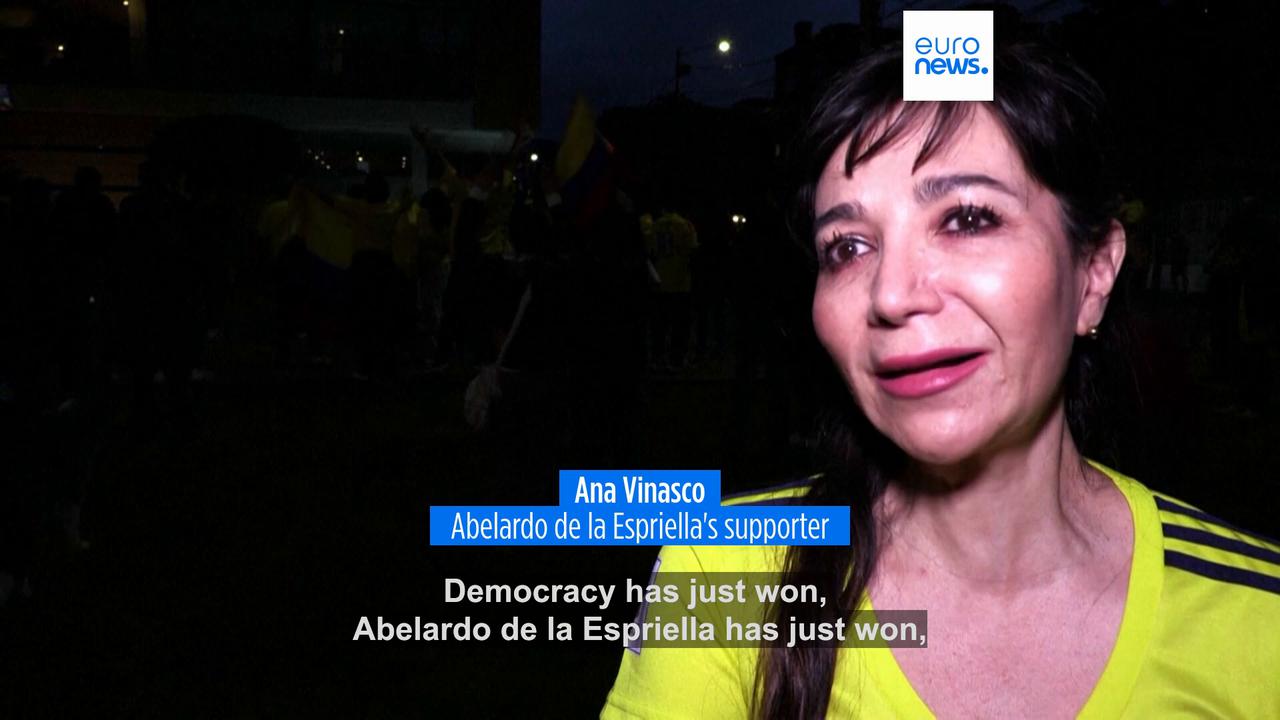 Video thumbnail for US-backed political newcomer wins Colombia election, marking country's right-wing shift