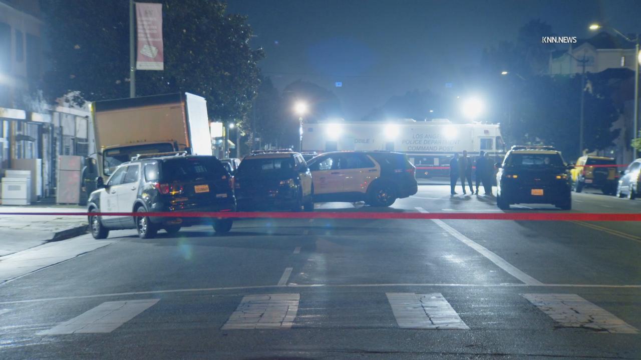 Video thumbnail for US, Los Angeles: South Park LAPD Officer-Involved Shooting.