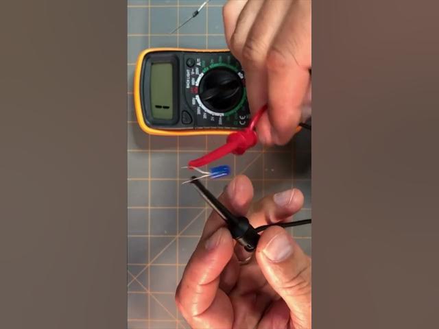 Video thumbnail for 💡Testing LEDs with a Multimeter