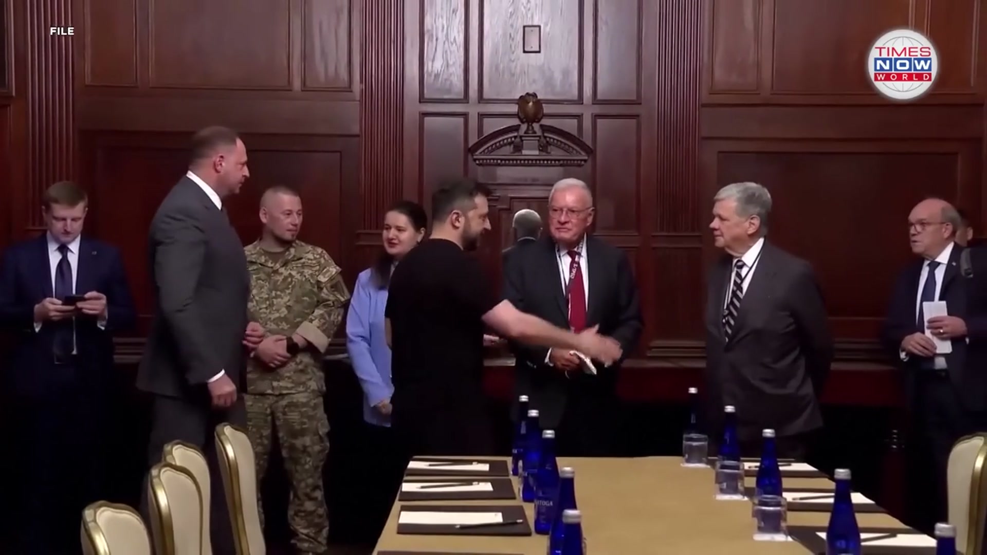 'Video thumbnail for Kellogg in Kyiv: U.S. Envoy Discusses Postwar Security Guarantees? | Times Now World'