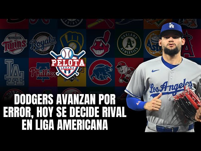 Video thumbnail for Dodgers avanzan por error; hoy se decide el rival en la Liga Americana