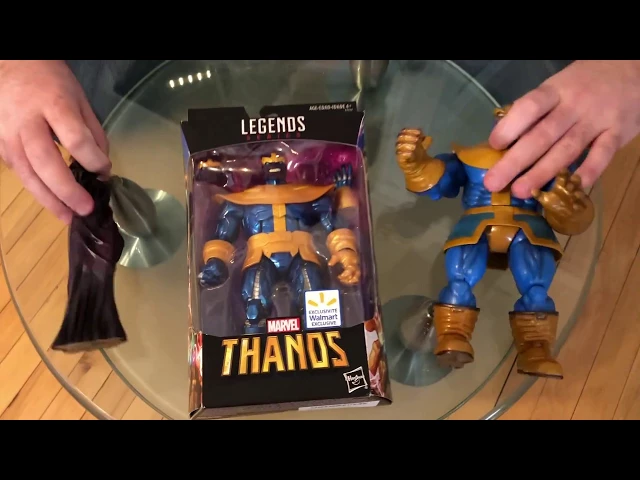 Video thumbnail for Unboxing Marvel Legends Thanos Walmart Exclusive action figure