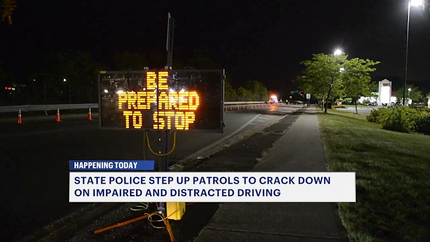 Video thumbnail for NY state police step up patrol to crack down on drunk, impaired driving this Fourth of July